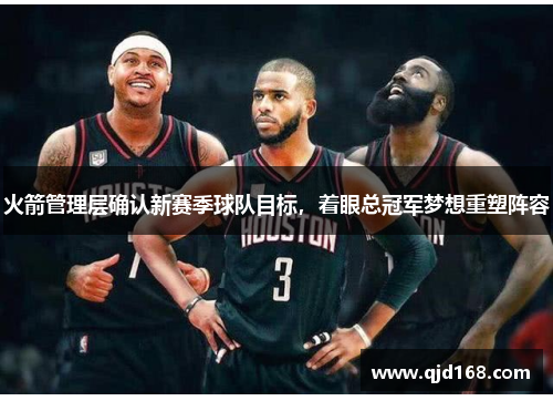 火箭管理层确认新赛季球队目标，着眼总冠军梦想重塑阵容